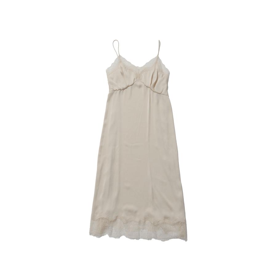 Satin Lace Dress - IVORY (12610317) Todayful(トゥデイフル) | TODAYFUL