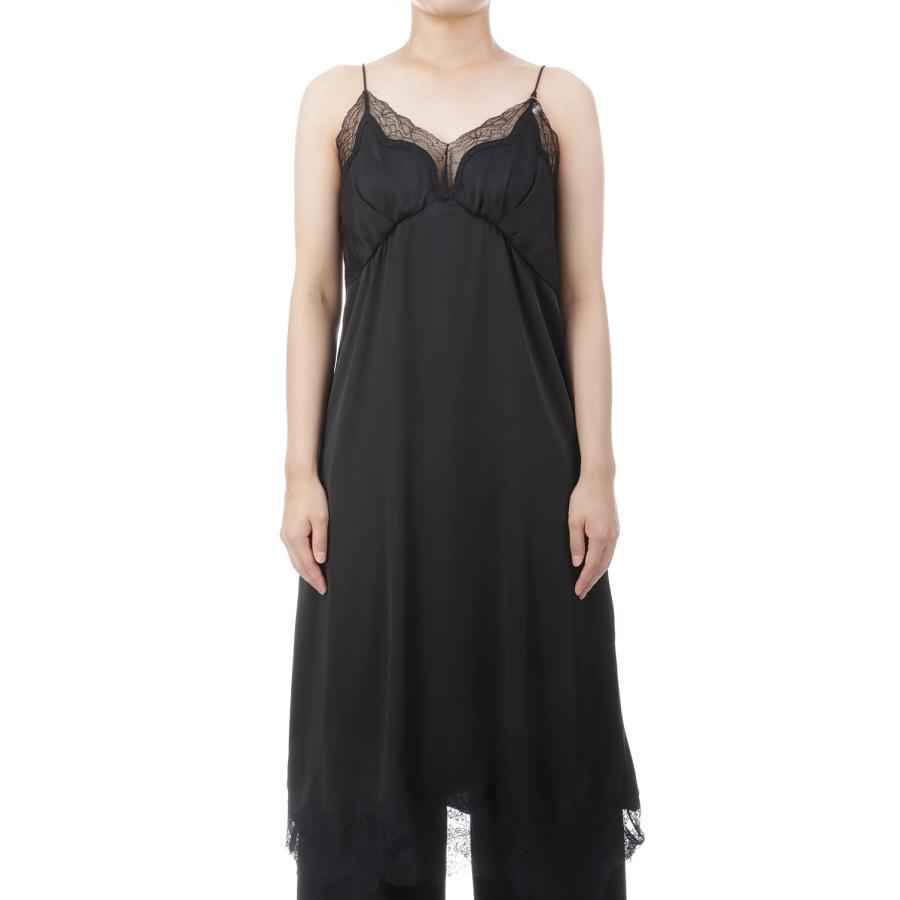 Satin Lace Dress - BLACK (12610317) Todayful(トゥデイフル) | TODAYFUL | 01
