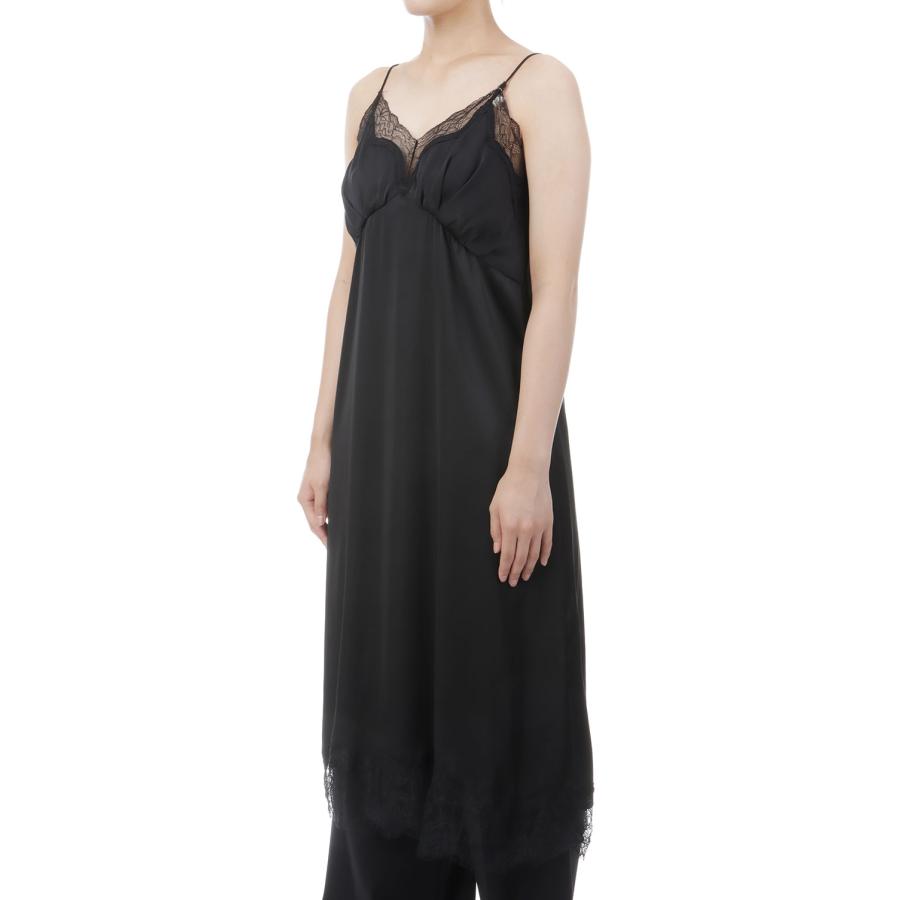 Satin Lace Dress - BLACK (12610317) Todayful(トゥデイフル) | TODAYFUL | 02