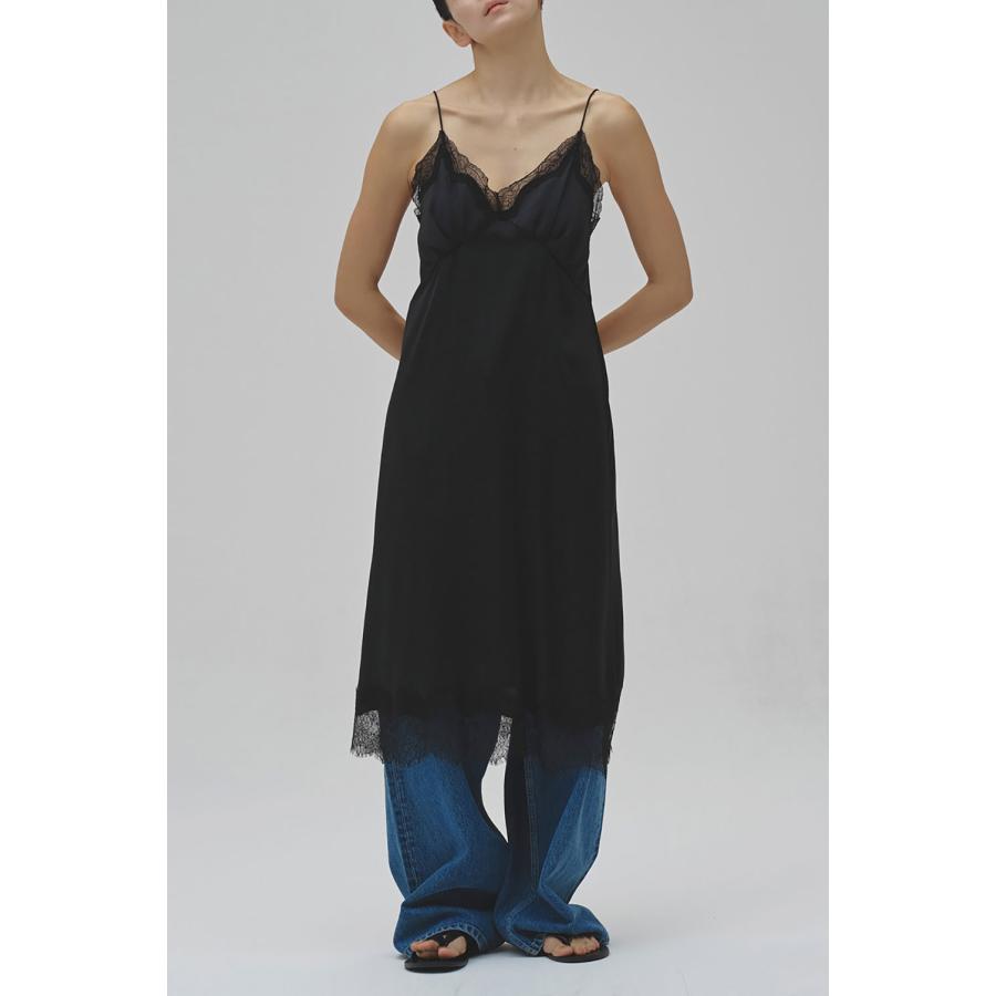 Satin Lace Dress - BLACK (12610317) Todayful(トゥデイフル) | TODAYFUL | 06