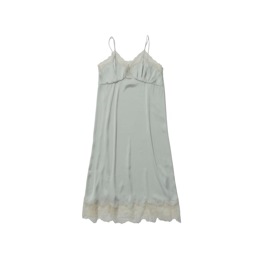 Satin Lace Dress - MINT (12610317) Todayful(トゥデイフル) | TODAYFUL