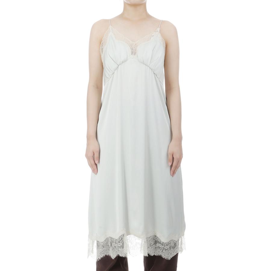 Satin Lace Dress - MINT (12610317) Todayful(トゥデイフル) | TODAYFUL | 01