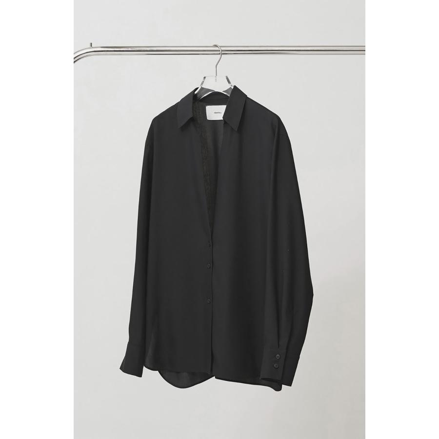 【受注会開催中】Silky Skipper Shirts - BLACK (12620403) Todayful(トゥデイフル) | TODAYFUL | 01