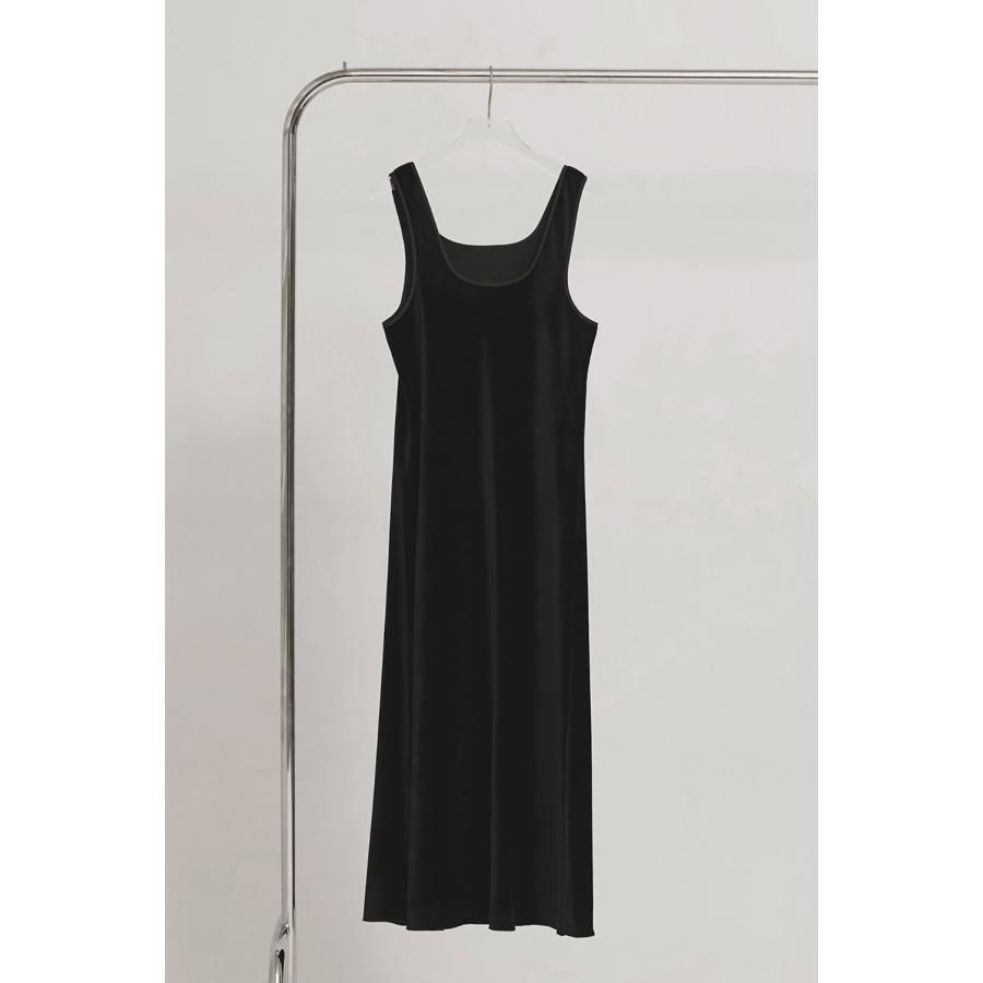 Velour Pencil Dress - BLACK (12620303) Todayful(トゥデイフル) | TODAYFUL | 01