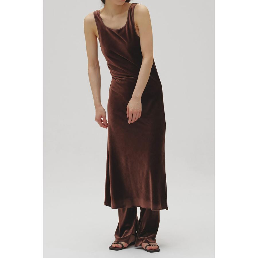 Velour Pencil Dress - BROWN (12620303) Todayful(トゥデイフル) | TODAYFUL | 03