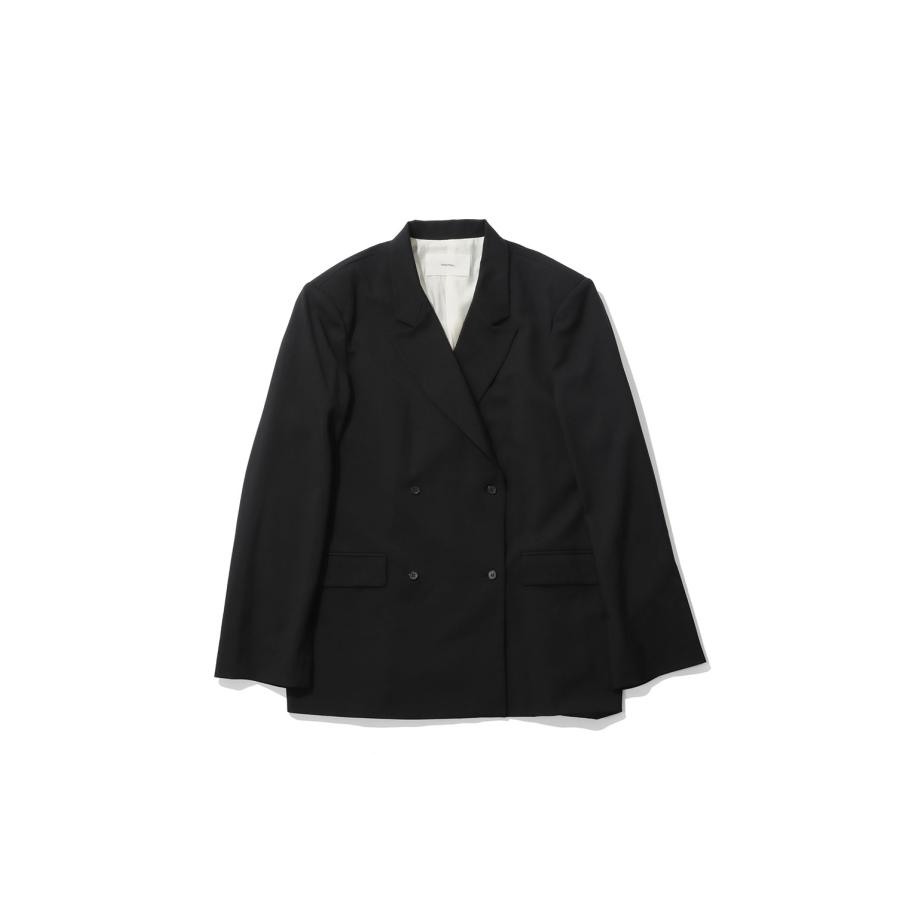 Twill Double Jacket - BLACK (12620103) Todayful(トゥデイフル) | TODAYFUL