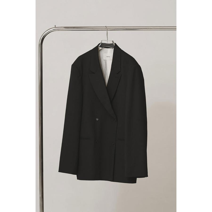 Twill Double Jacket - BLACK (12620103) Todayful(トゥデイフル) | TODAYFUL | 01