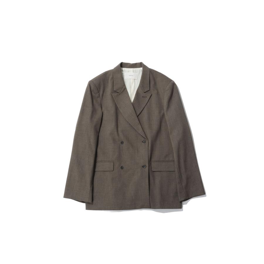 Twill Double Jacket - GRAY BEIGE (12620103) Todayful(トゥデイフル) | TODAYFUL