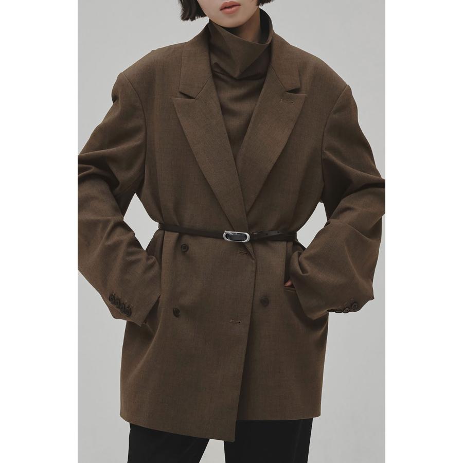 Twill Double Jacket - GRAY BEIGE (12620103) Todayful(トゥデイフル) | TODAYFUL | 02