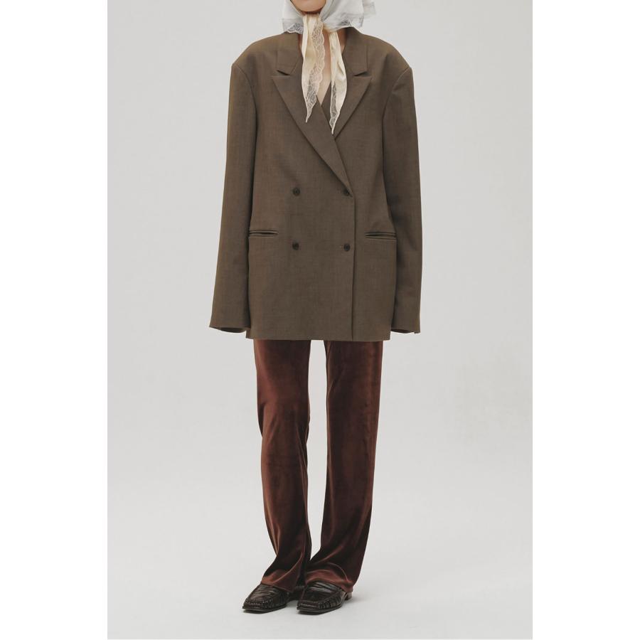 Twill Double Jacket - GRAY BEIGE (12620103) Todayful(トゥデイフル) | TODAYFUL | 07