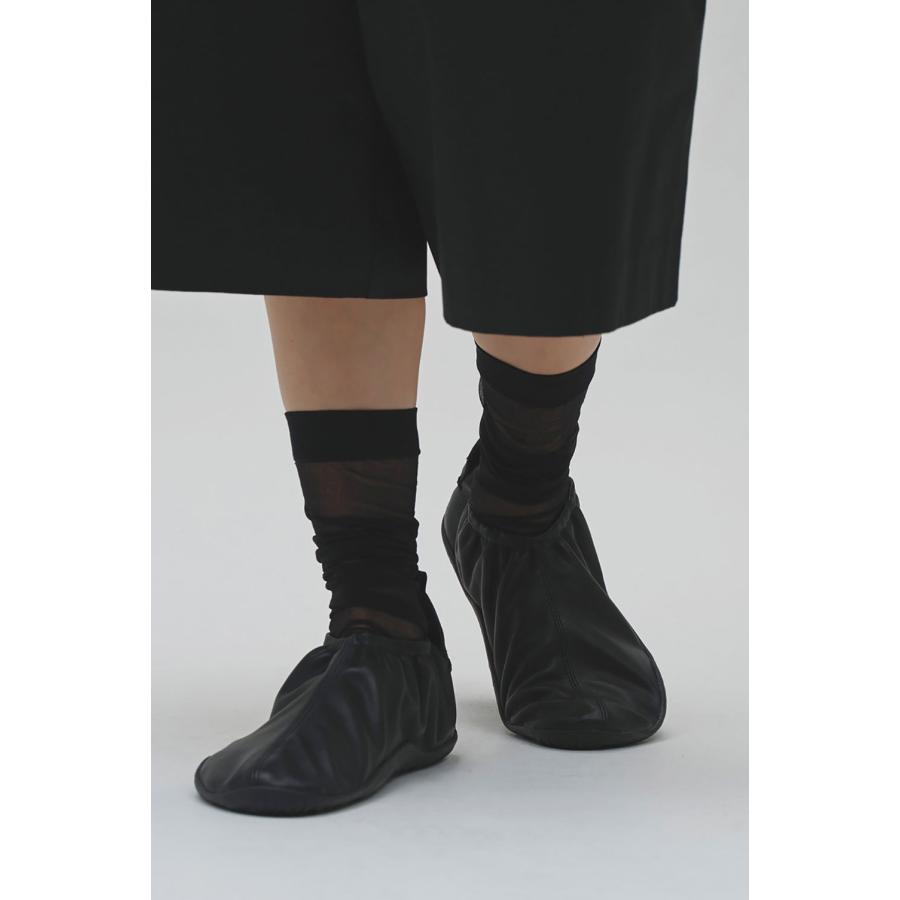 Vibramsole Leather Mockshoes - BLACK (12621003) Todayful(トゥデイフル) | TODAYFUL | 12