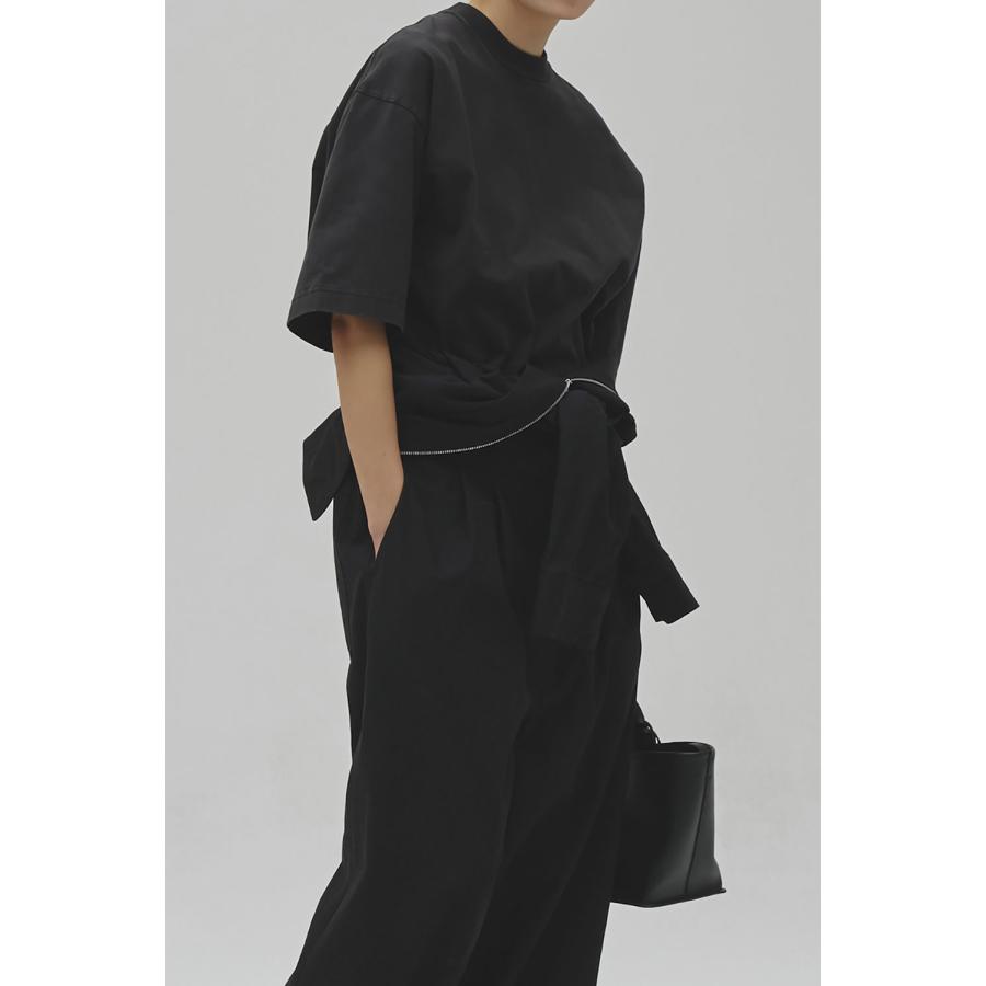 受注会開催中】Twill Zip Combinaison - BLACK (12620302) Todayful 