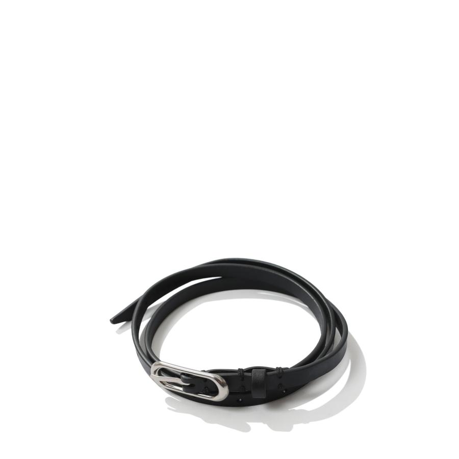 Oval Backle Narrow Belt - SILVER (12621017) Todayful(トゥデイフル) | TODAYFUL