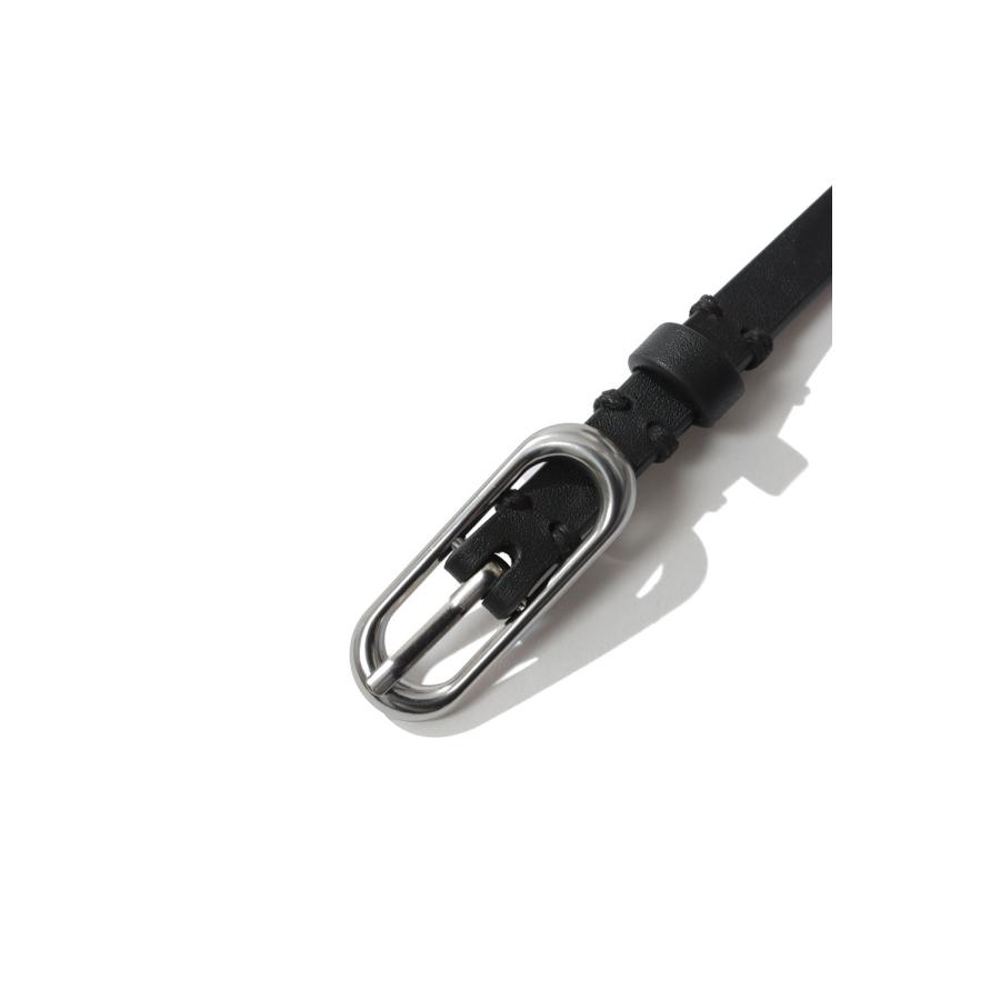 Oval Backle Narrow Belt - SILVER (12621017) Todayful(トゥデイフル) | TODAYFUL | 01