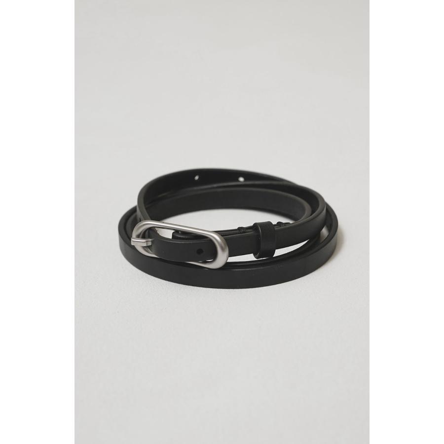 Oval Backle Narrow Belt - SILVER (12621017) Todayful(トゥデイフル) | TODAYFUL | 03