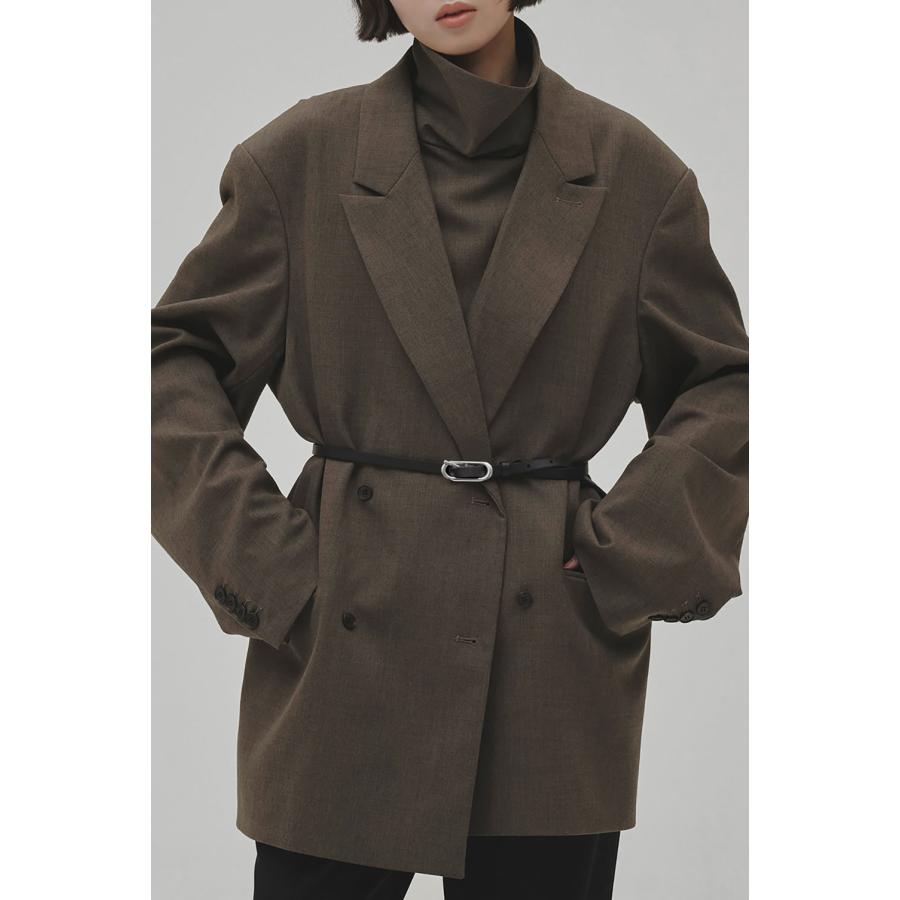 Oval Backle Narrow Belt - SILVER (12621017) Todayful(トゥデイフル) | TODAYFUL | 06