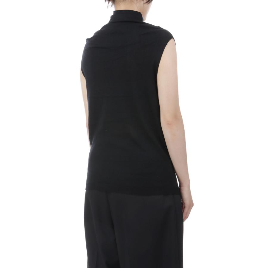 Highneck Drape Tanktop -BLACK (12610536) Todayful(トゥデイフル) | TODAYFUL | 03
