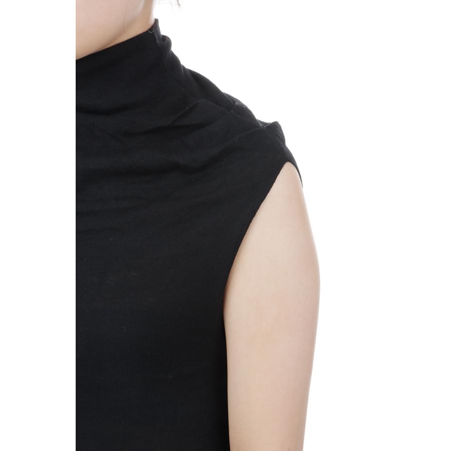 Highneck Drape Tanktop -BLACK (12610536) Todayful(トゥデイフル) | TODAYFUL | 04