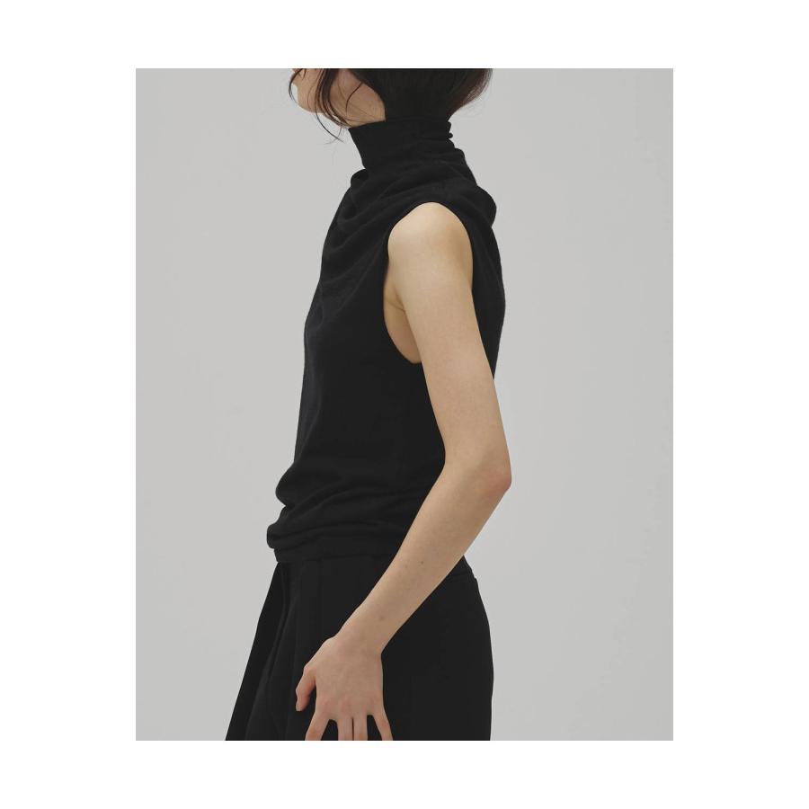 Highneck Drape Tanktop -BLACK (12610536) Todayful(トゥデイフル) | TODAYFUL | 06