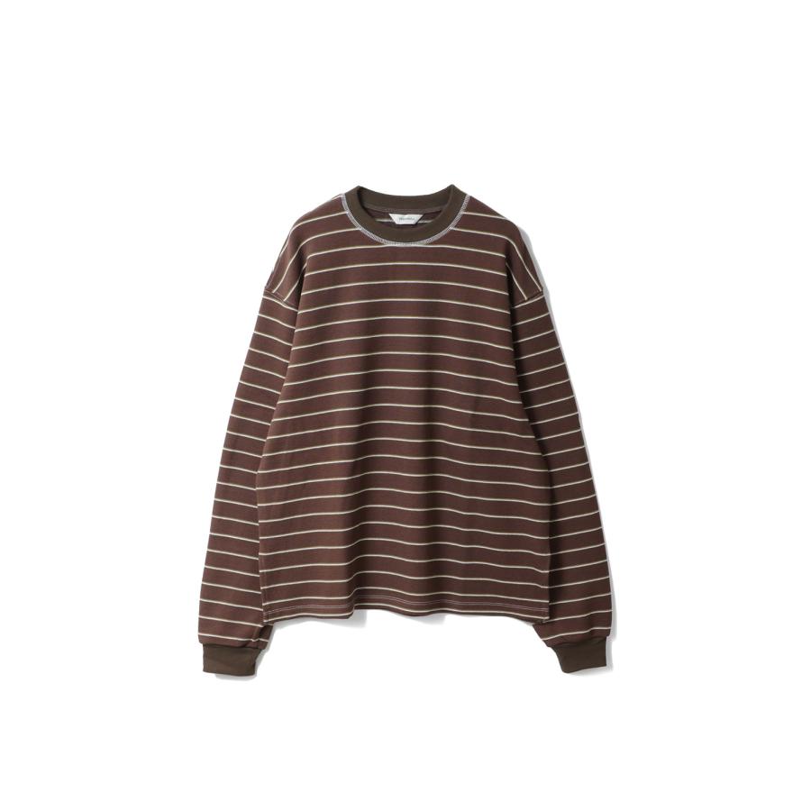 Border Long T-shirts -CHOCOLATE (12520613) Todayful(トゥデイフル) | TODAYFUL