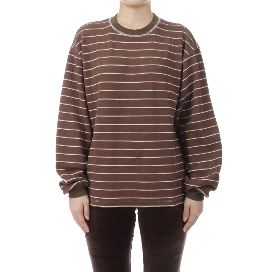 Border Long T-shirts -CHOCOLATE (12520613) Todayful(トゥデイフル) | TODAYFUL | 02