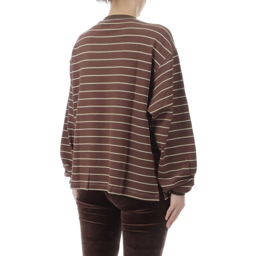 Border Long T-shirts -CHOCOLATE (12520613) Todayful(トゥデイフル) | TODAYFUL | 04