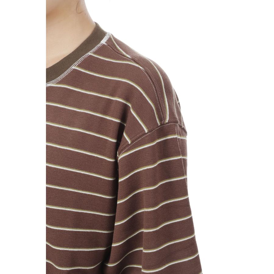 Border Long T-shirts -CHOCOLATE (12520613) Todayful(トゥデイフル) | TODAYFUL | 05