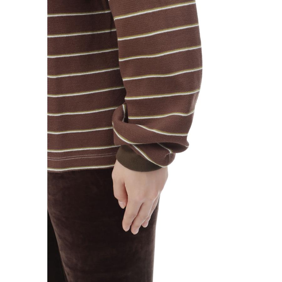 Border Long T-shirts -CHOCOLATE (12520613) Todayful(トゥデイフル) | TODAYFUL | 06