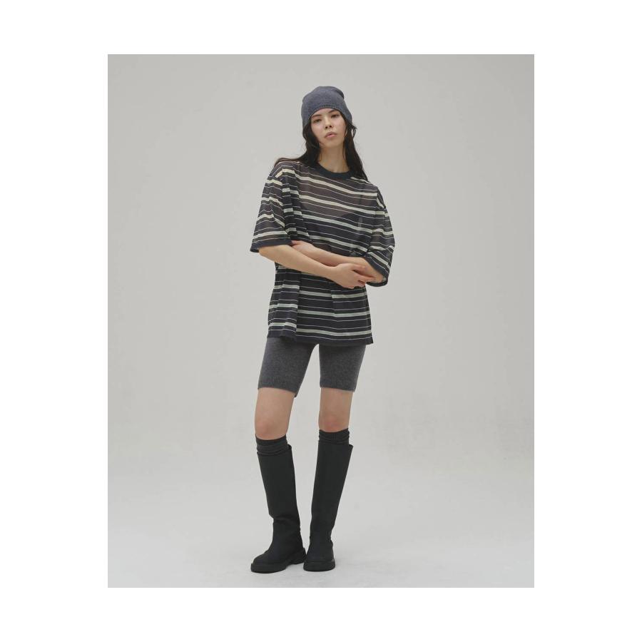 Seamless Knit Half Leggings  -CHARCOAL GRAY(12620706) Todayful(トゥデイフル) | TODAYFUL | 03