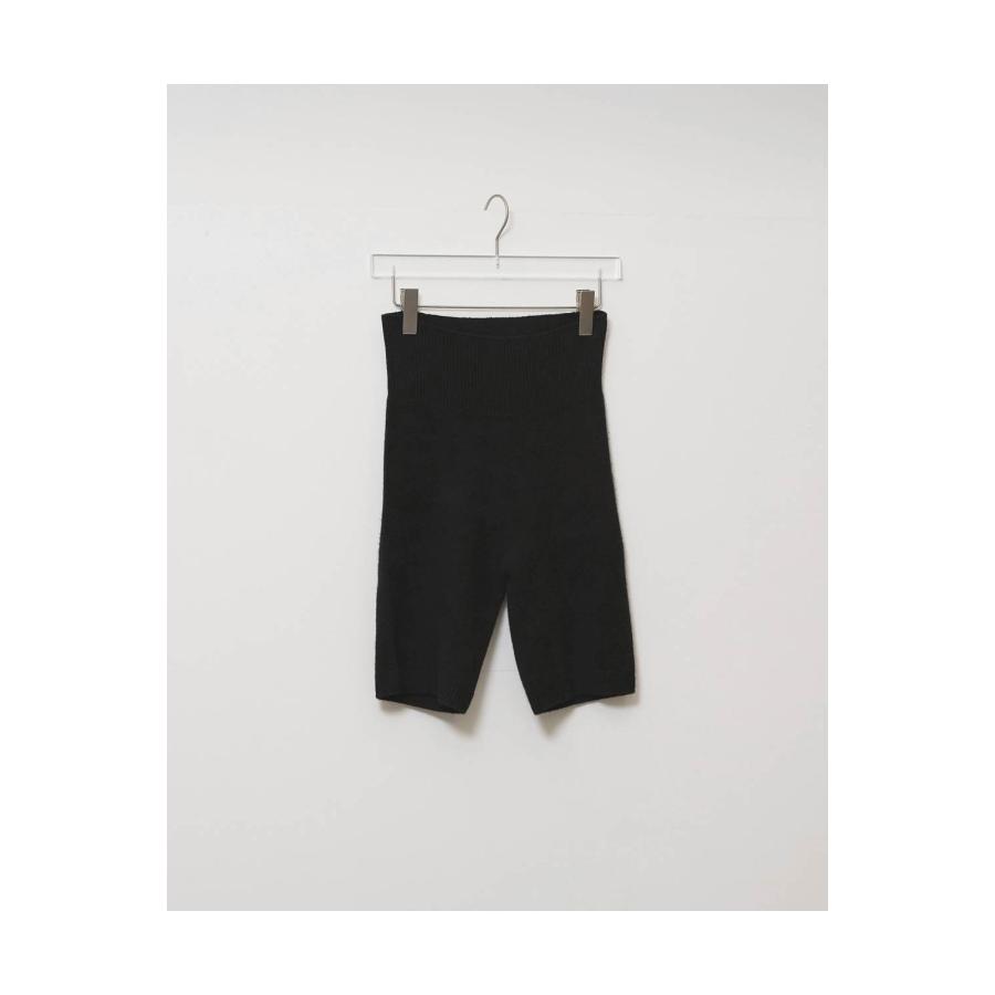 Seamless Knit Half Leggings  -BLACK (12620706) Todayful(トゥデイフル) | TODAYFUL | 01
