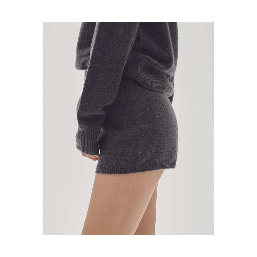 Cashmere Knit Bloomer -CHARCOAL GRAY (12620709) Todayful(トゥデイフル) | TODAYFUL | 03