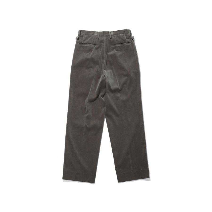 Cotton Corduroy Shoecut Slacks - BROWN (KS26FPT02) Kaptain Sunshine(キャプテンサンシャイン) |  | 01