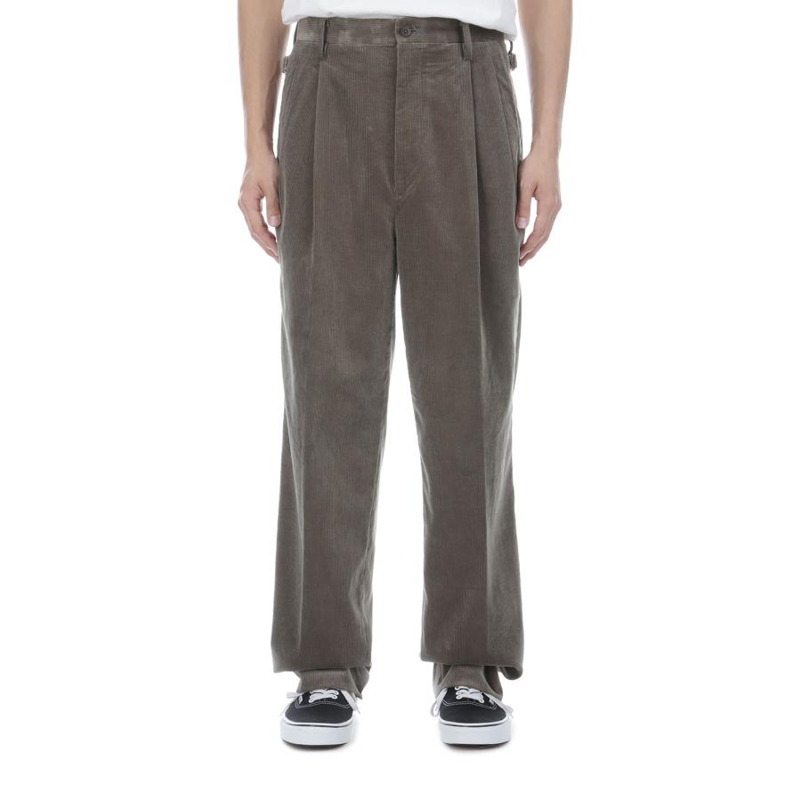 Cotton Corduroy Shoecut Slacks - BROWN (KS26FPT02) Kaptain Sunshine(キャプテンサンシャイン) |  | 02