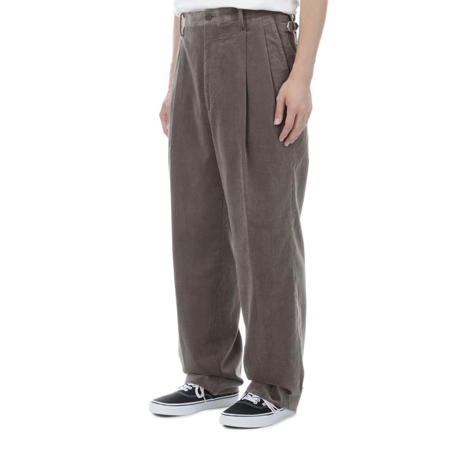 Cotton Corduroy Shoecut Slacks - BROWN (KS26FPT02) Kaptain Sunshine(キャプテンサンシャイン) |  | 03