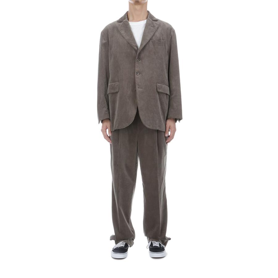 Cotton Corduroy Shoecut Slacks - BROWN (KS26FPT02) Kaptain Sunshine(キャプテンサンシャイン) |  | 07