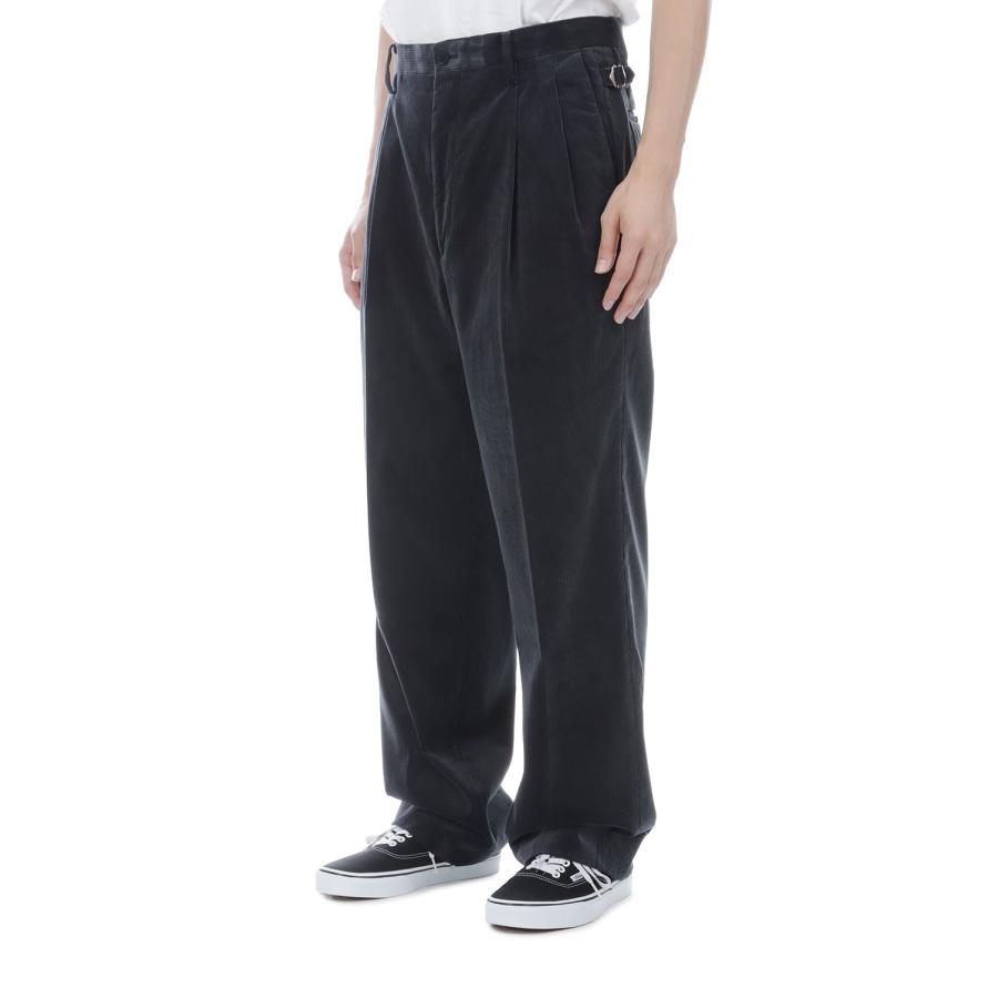 Cotton Corduroy Shoecut Slacks - NAVY (KS26FPT02) Kaptain Sunshine(キャプテンサンシャイン) |  | 03