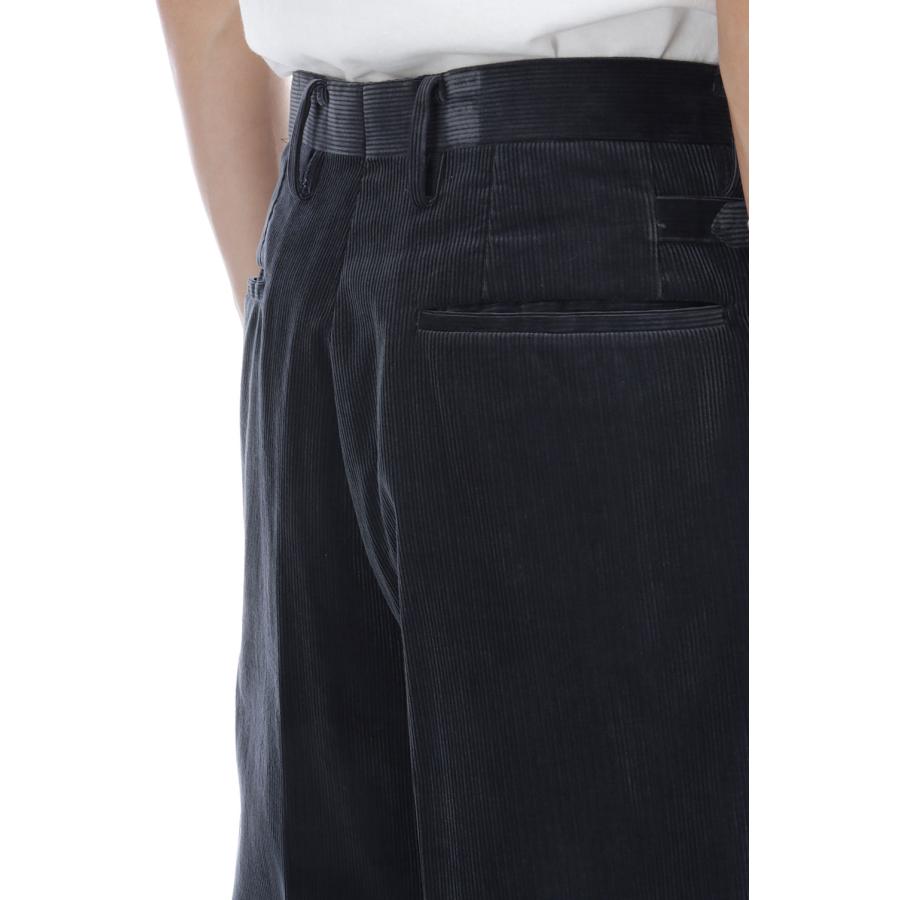 Cotton Corduroy Shoecut Slacks - NAVY (KS26FPT02) Kaptain Sunshine(キャプテンサンシャイン) |  | 05