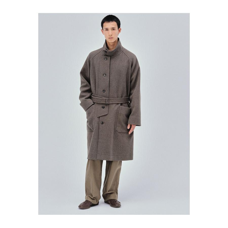 Stand Collar Coat - MOSS (KS26FCO05) Kaptain Sunshine(キャプテンサンシャイン) |  | 01
