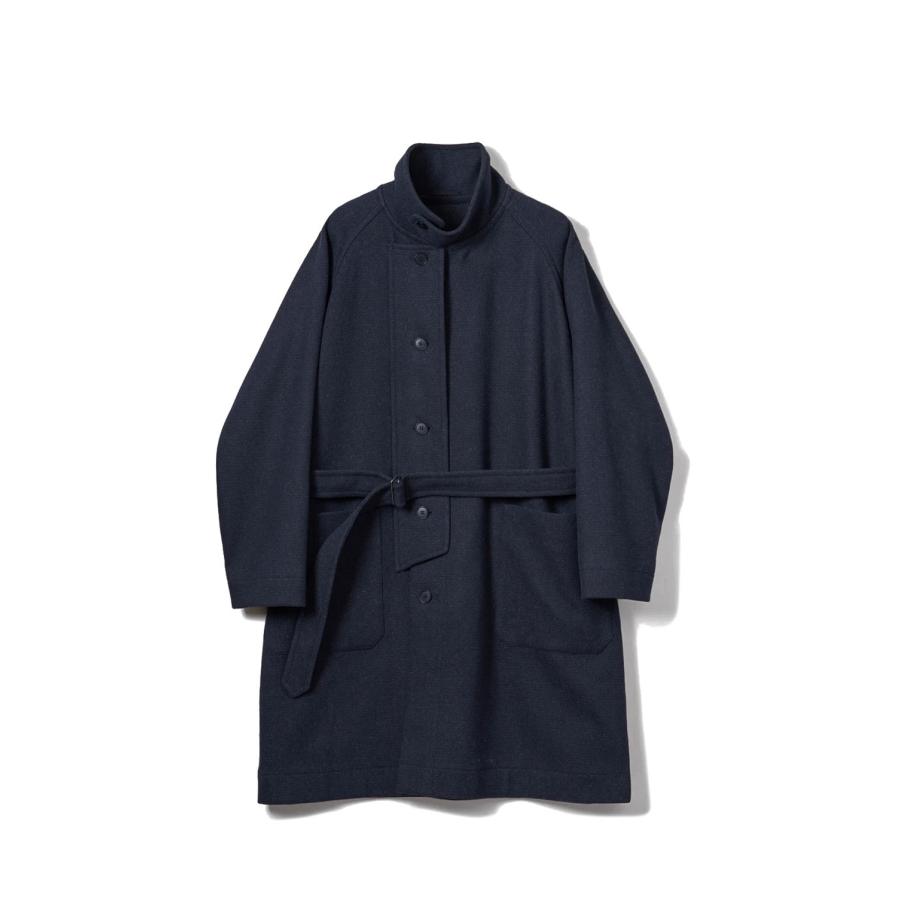 Stand Collar Coat - CHARCOAL (KS26FCO05) Kaptain Sunshine(キャプテンサンシャイン) | 