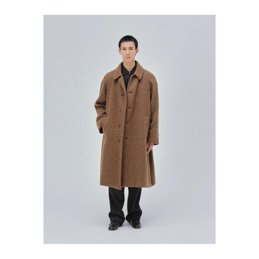 Napping Wool Umbrella Coat - TOP BROWN (KS26FCO08) Kaptain Sunshine(キャプテンサンシャイン) |  | 01