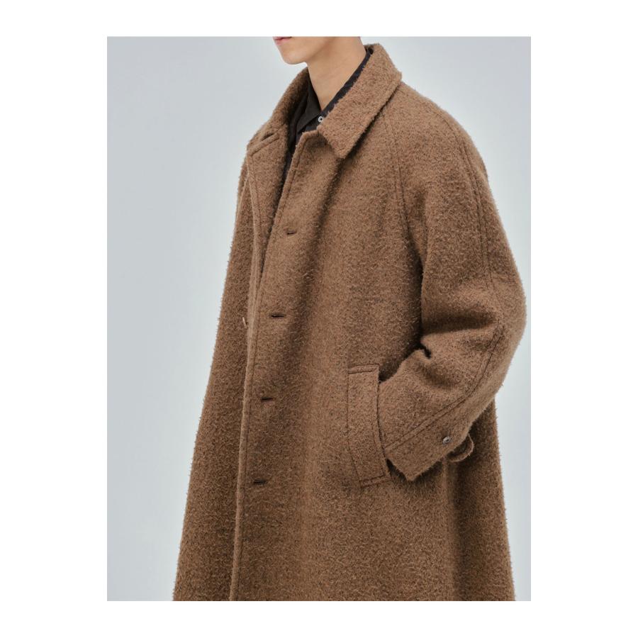 Napping Wool Umbrella Coat - TOP BROWN (KS26FCO08) Kaptain Sunshine(キャプテンサンシャイン) |  | 04