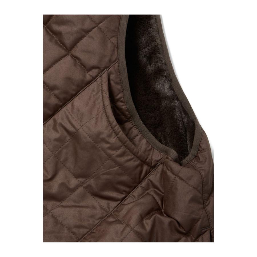 [ 10月24日（土）発売 ] TECH BRITISH HUNTER FUR VEST - D.BROWN (BJ-51026W) DAIWA PIER39(ダイワ ピア39) | DAIWA PIER39 | 05