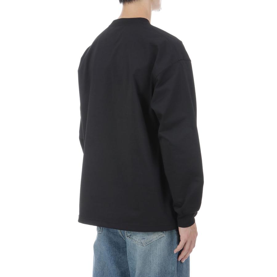 TECH DRAWSTRING TEE L/S - BLACK (BE-31026W) DAIWA PIER39(ダイワ ピア39) | DAIWA PIER39 | 03