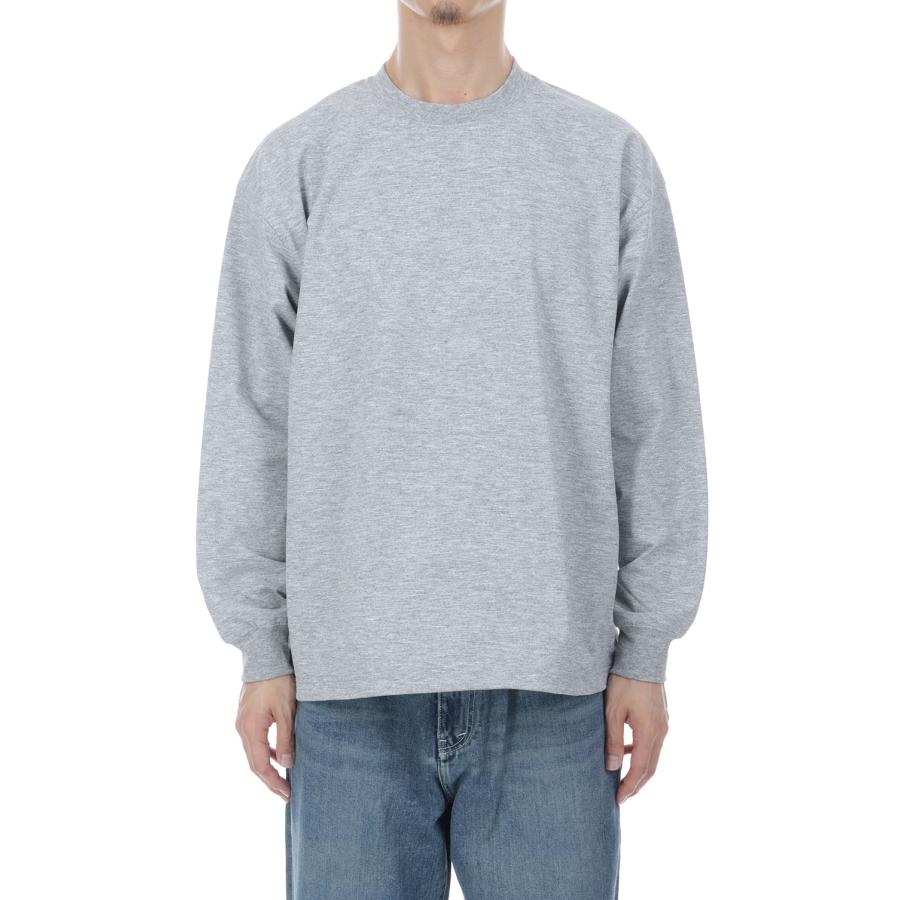 TECH DRAWSTRING TEE L/S - HEATHER GRAY (BE-31026W) DAIWA PIER39(ダイワ ピア39) | DAIWA PIER39 | 01