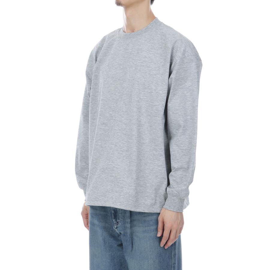 TECH DRAWSTRING TEE L/S - HEATHER GRAY (BE-31026W) DAIWA PIER39(ダイワ ピア39) | DAIWA PIER39 | 02