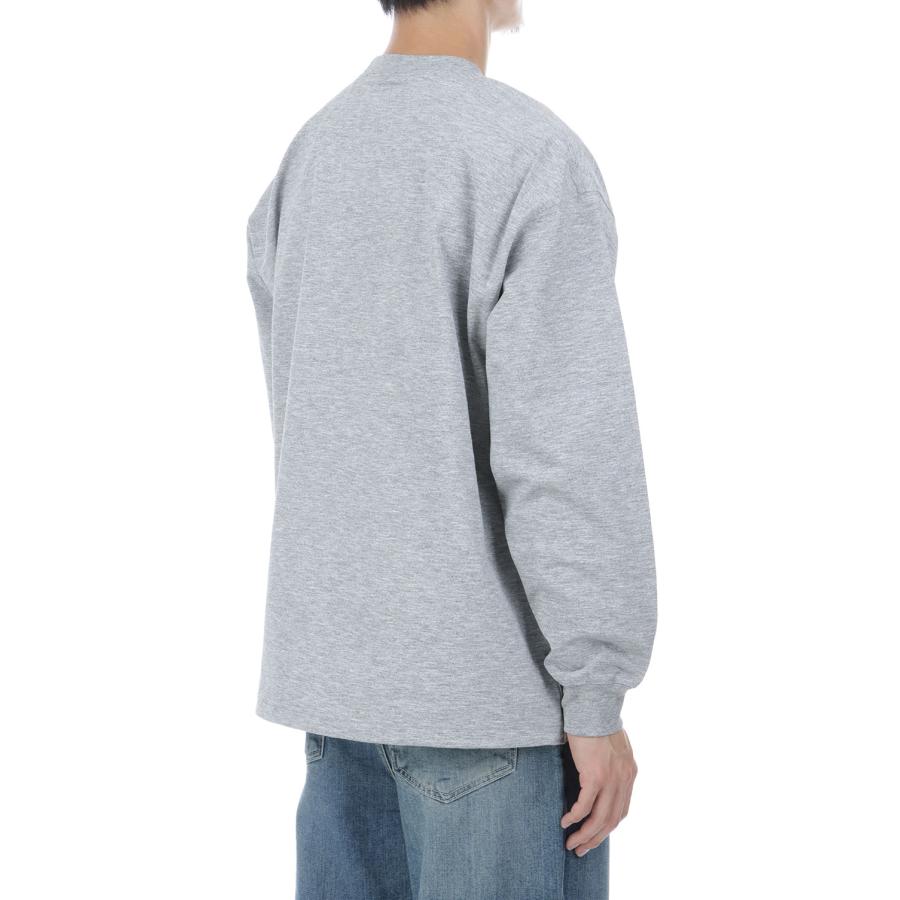 TECH DRAWSTRING TEE L/S - HEATHER GRAY (BE-31026W) DAIWA PIER39(ダイワ ピア39) | DAIWA PIER39 | 03
