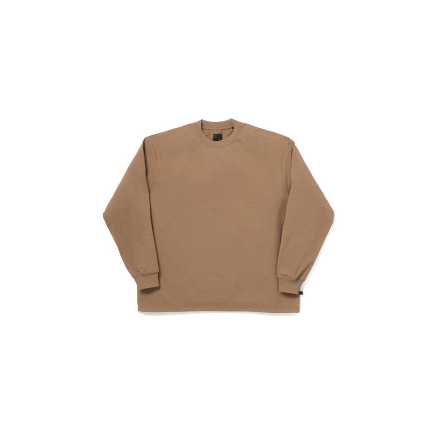 TECH DRAWSTRING TEE L/S - LT.BROWN (BE-31026W) DAIWA PIER39(ダイワ ピア39) | DAIWA PIER39