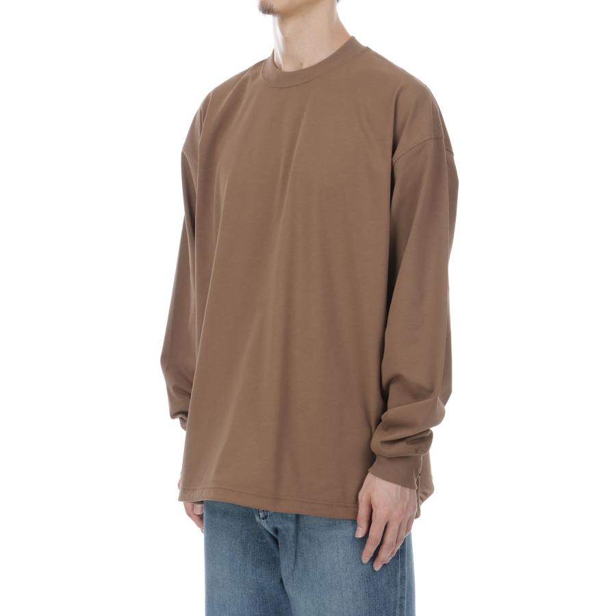 TECH DRAWSTRING TEE L/S - LT.BROWN (BE-31026W) DAIWA PIER39(ダイワ ピア39) | DAIWA PIER39 | 02