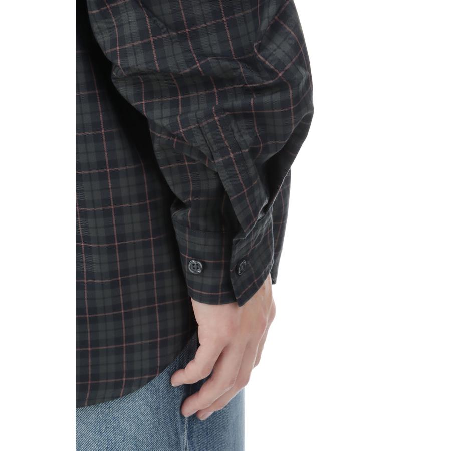 TECH BUTTON DOWN SHIRT L/S PLAIDS - CHARCOAL (BE-80026W) DAIWA PIER39(ダイワ ピア39) | DAIWA PIER39 | 04