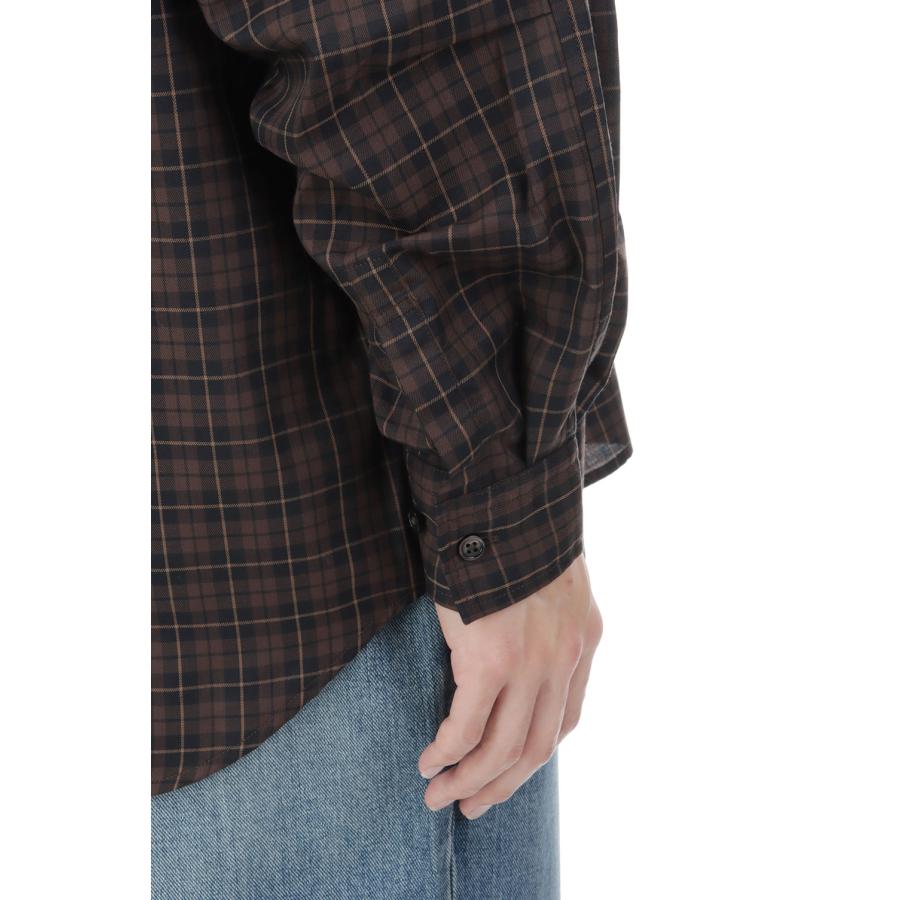 TECH BUTTON DOWN SHIRT L/S PLAIDS - LT.BROWN (BE-80026W) DAIWA PIER39(ダイワ ピア39) | DAIWA PIER39 | 04